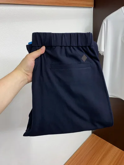 LP Loro Piana 2026SS Linen Casual Pants Clean Cut