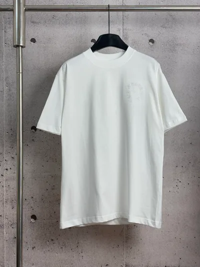 Chrome Hearts Classic Patch Embroidery Short Sleeve T-Shirt