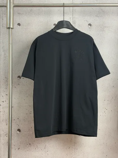 Chrome Hearts Classic Patch Embroidery Short Sleeve T-Shirt