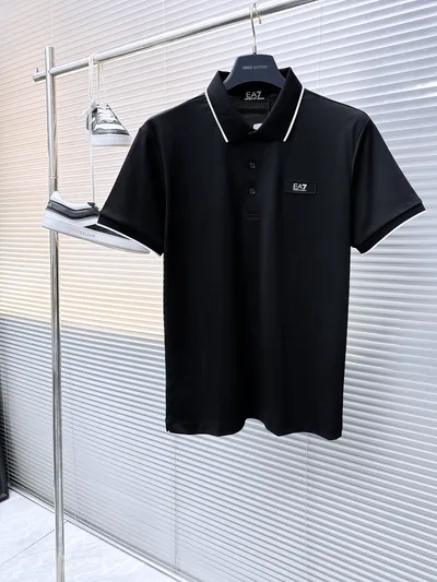 Armani High-End Business Casual Short Sleeve Shirt