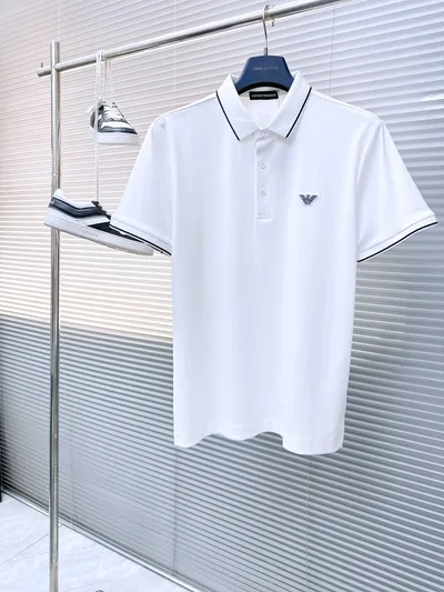 Armani High-End Business Casual Short Sleeve Shirt