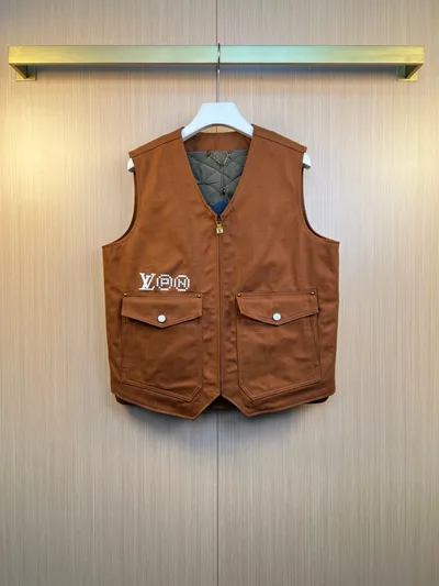 1V Louis Nigo Collaboration 25FW Small Figure Work Vest Jacket
