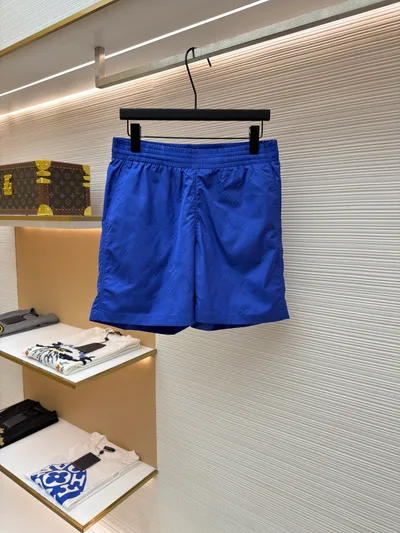 LOUIS VUITTON Monogram Elastic Beach Shorts