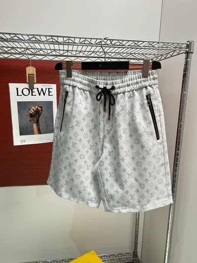 LV Men's Casual Shorts 2026 Summer New Arrival