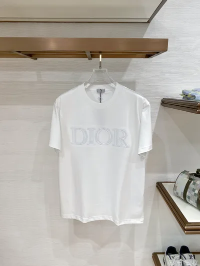 DIOR Custom Fabric 280g Logo & Contrast Embroidery Unisex