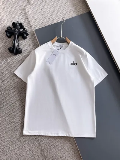 alo Premium 340g Custom Fabric High Weight Classic Logo Embroidery Unisex