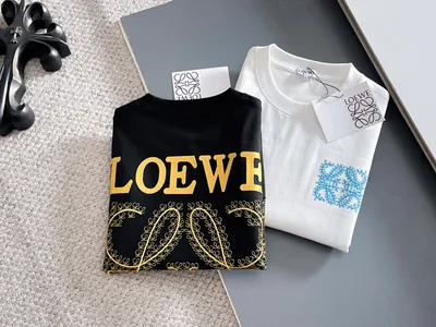 LOEWE Custom Fabric 280g Embroidered Logo Lettering Unisex