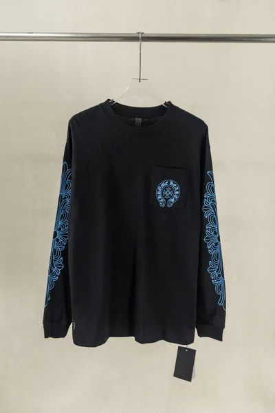 Chrome Hearts CH Heavy Wash 3D Print Long Sleeve