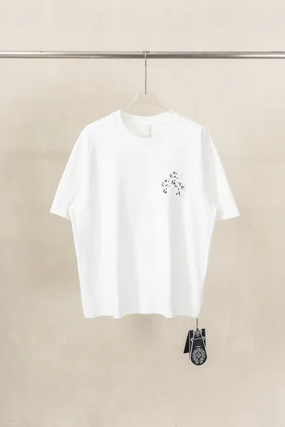 Chrome Hearts CH Heavy Wash 3D Patch Embroidery Short Sleeve