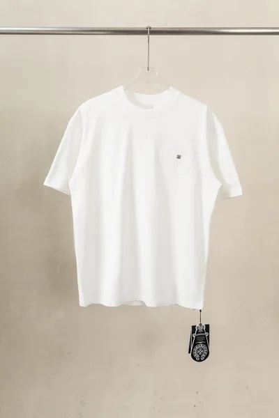 Chrome Hearts CH Heavy Wash 3D Print Black Short Sleeve