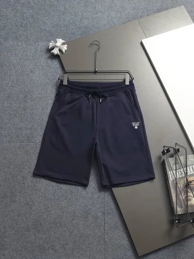 PRADA 2026SS Elastic Waist Casual Shorts