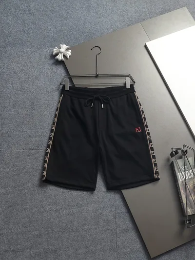 FENDI 26SS Terry Shorts Couple Style
