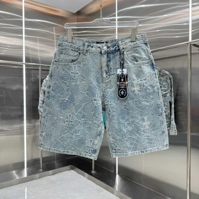 Chrome Hearts CH 2026 Spring/Summer New Cross Denim Shorts