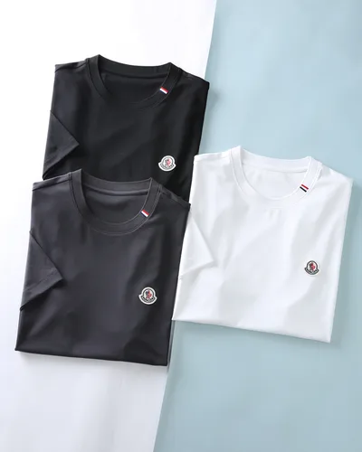 Mon* Button 26SS Spring/Summer Modal Cotton Basic Round Neck Short Tee