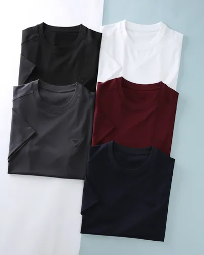 A*La 26SS Modal Cotton Basic Crew Neck Short Tee