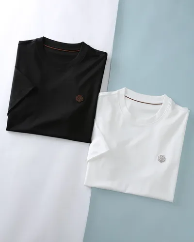Lor* iana 26SS Modal Cotton Basic Crew Neck Short Tee