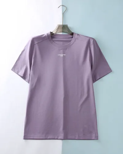 Lou…V 26SS Modal Cotton Basic Crew Neck Short Tee