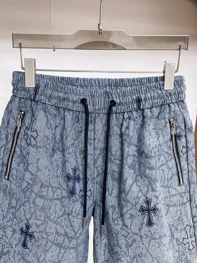 Chrome Hearts Three Tags Complete 2026 Summer New Men's Casual Shorts