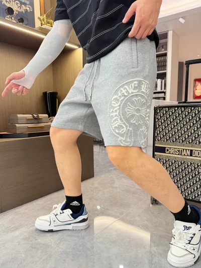 Chrome Hearts Three Tags Complete 2026 Summer New Men's Casual Shorts