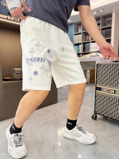 Chrome Hearts 3-Label Complete 2026 Summer New Men's Casual Shorts