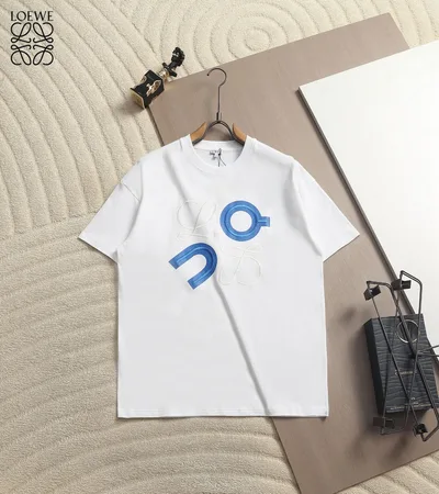 Loewe Two-Tone Anagram Print T-Shirt
