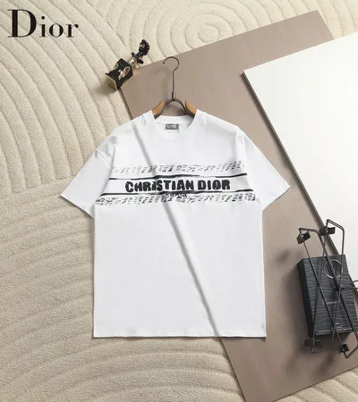 Dior Graffiti Style CHRISTIAN DIOR Print T-Shirt