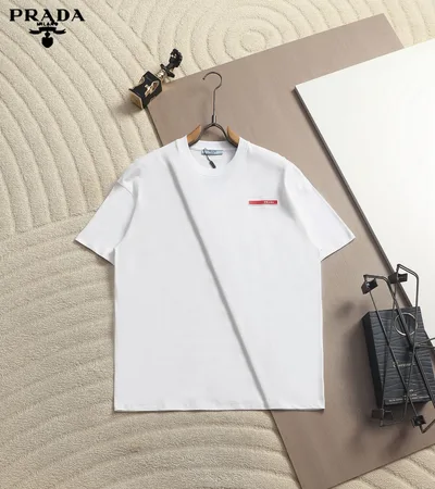 Prada Red Label Logo T-Shirt