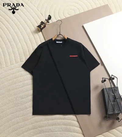 Prada Red Label Logo T-Shirt