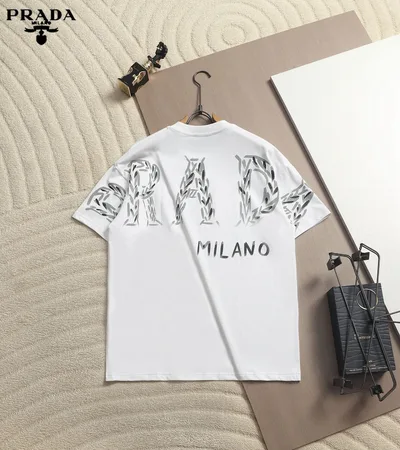 Prada Graffiti Triangle Logo T-Shirt