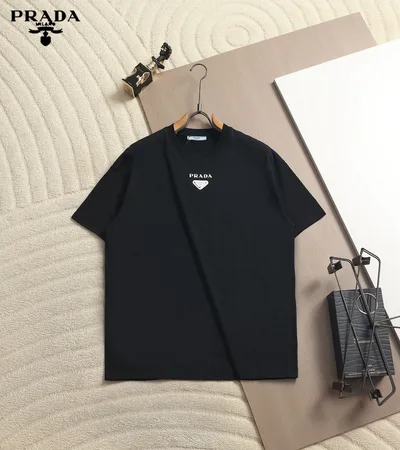 Prada Classic Triangle Logo T-Shirt