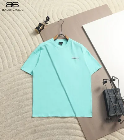 Balenciaga Wavy Line Logo T-Shirt