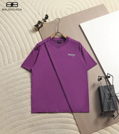 Balenciaga Wavy Line Logo T-Shirt