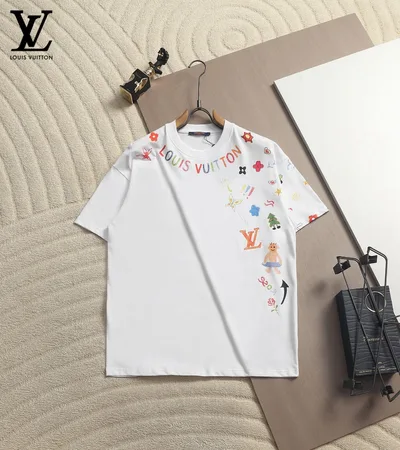 Louis Vuitton Playful Graffiti Embroidery T-Shirt