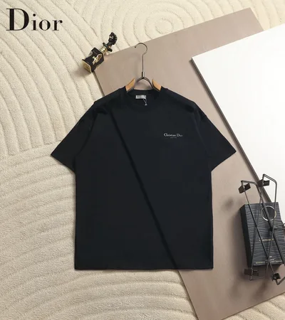 Dior Christian Dior Minimal Logo Print T-Shirt