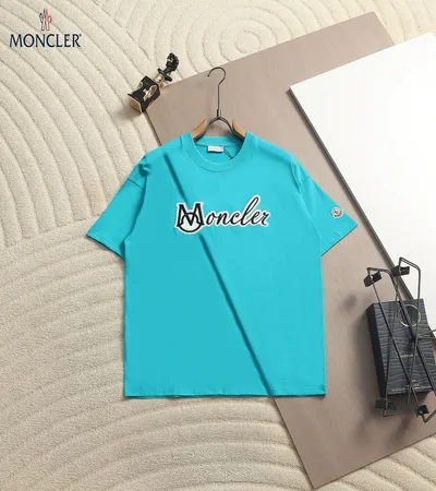 Moncler Handwritten Logo Cotton T-Shirt