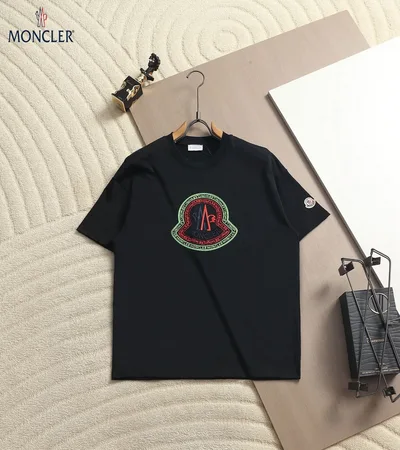 Moncler Colorful Ring Embroidered T-Shirt
