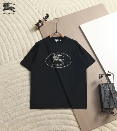 Burberry Vintage Equestrian Knight Stamp T-Shirt