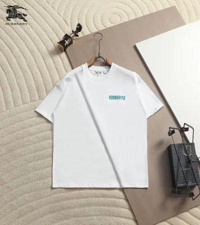 Burberry Gradient Logo Cotton T-Shirt