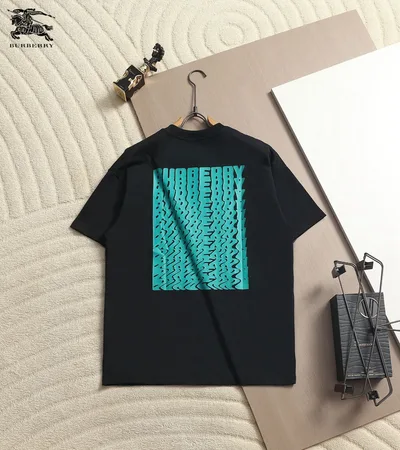 Burberry Gradient Logo Cotton T-Shirt