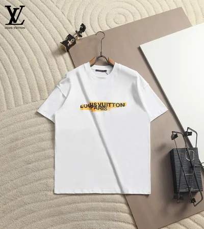 Louis Vuitton Contrast Logo Print T-Shirt