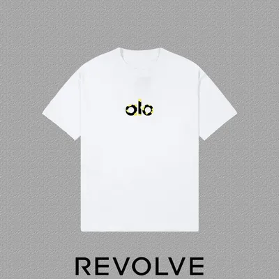 [alo] 2026FW Short Sleeve T-Shirt LOGO Thick Panel