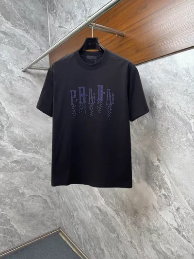 Prada 2026 Spring/Summer Short Sleeve Round Neck T-Shirt