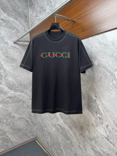 Gucci 2026 Spring/Summer Short Sleeve Round Neck T-Shirt