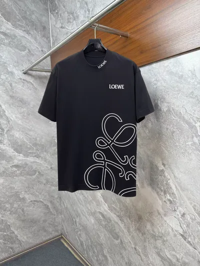 Loewe Short Sleeve Round Neck T-Shirt