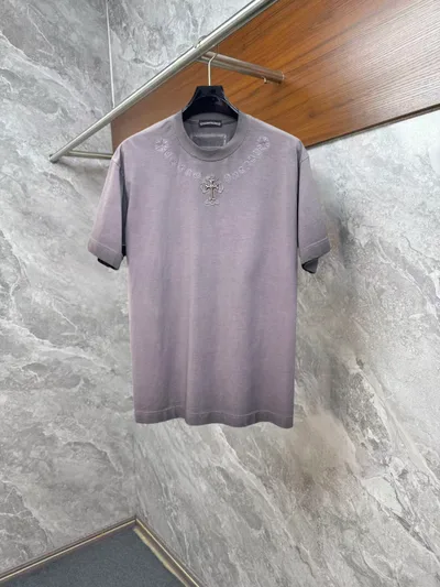 Chrome Hearts High Version 2026 Spring/Summer Short Sleeve Round Neck T-Shirt