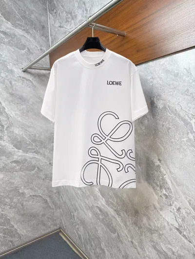 Loewe 2026 Spring/Summer Short Sleeve Round Neck T-Shirt