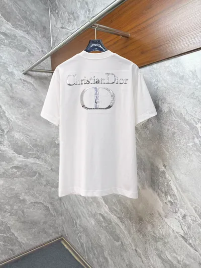 Dior 2026 Spring/Summer Short Sleeve Round Neck T-Shirt