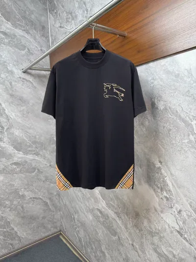 Burberry 2026 Spring/Summer Short Sleeve Round Neck T-Shirt