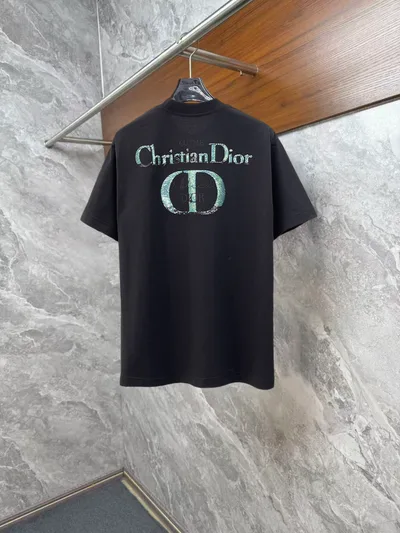 Dior 2026 Spring/Summer Short Sleeve Round Neck T-Shirt