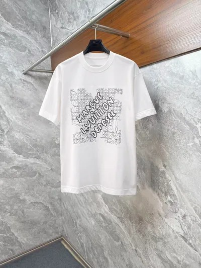 Louis Vuitton LV Short Sleeve Round Neck T-Shirt